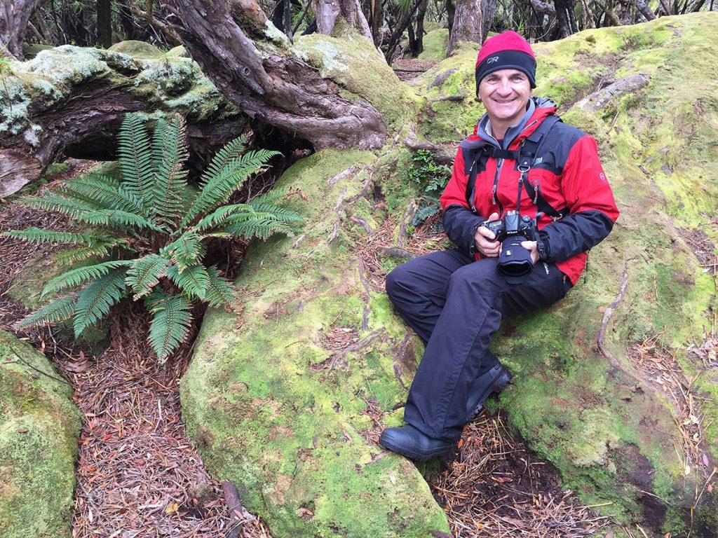 Michael in the Sub Antarctic