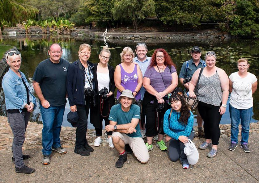 Nature Photo Walk attendees