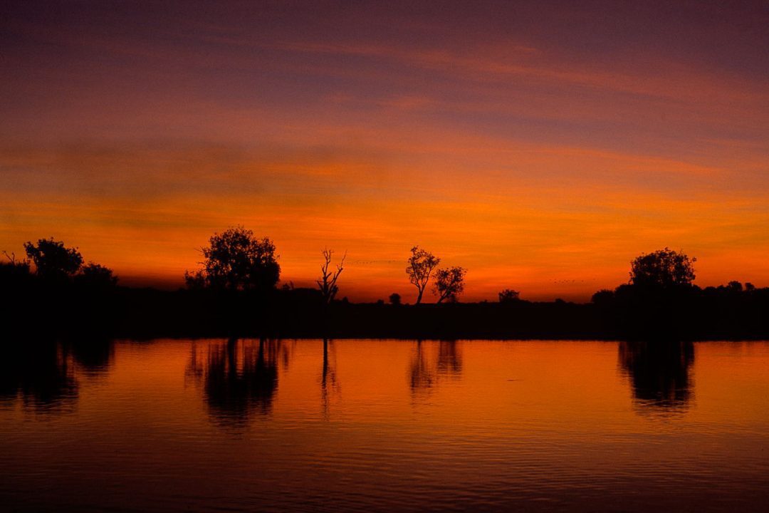 Sunset over Yellow Water