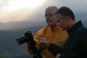 Michael instructing Jim | Refresher Photography Course