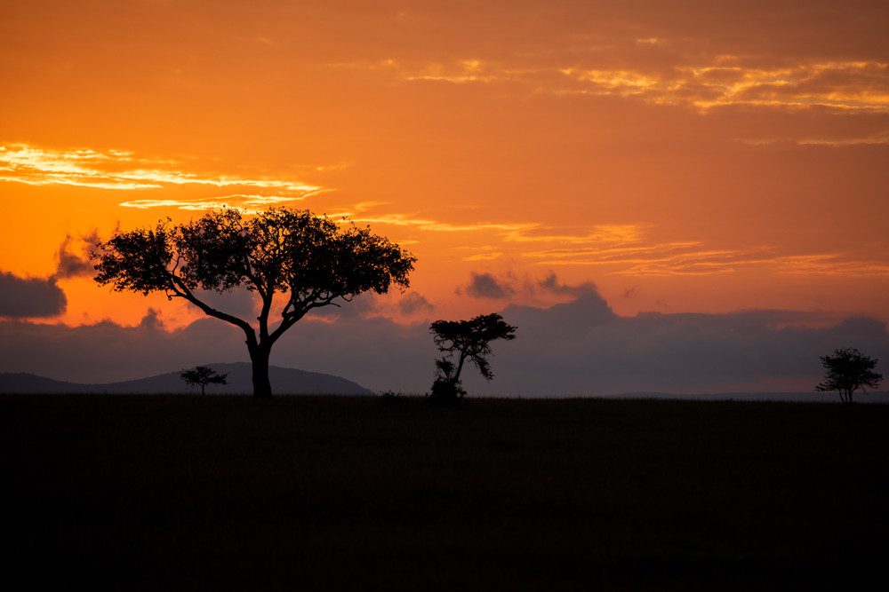 sunset kenya